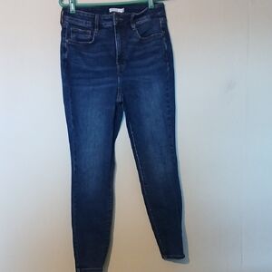Nine West Dark Blue Women's Curvy Skinny Jeans Size 8